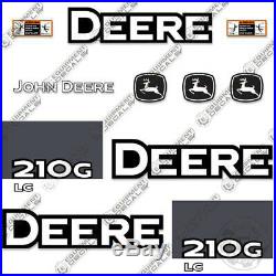 John Deere 290 G LC Decal Kit Excavator Equipment Decals 290G LC