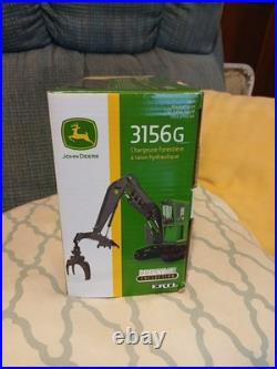 1/50 John Deere 3156G Live Heel Log Loader Logger Logging Ertl
