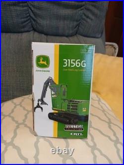 1/50 John Deere 3156G Live Heel Log Loader Logger Logging Ertl