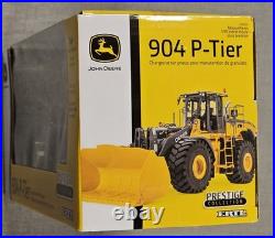 1/50 John Deere 904 P-Tier Wheel Loader, Black Chrome Gunmetal Chaser