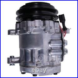 12V A/C Compressor FYD00007143 for John Deere 30G 35G 50G 35P 50P Excavator