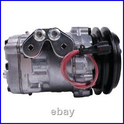 12V A/C Compressor FYD00007143 for John Deere 30G 35G 50G 35P 50P Excavator