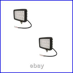 (2) LED Work Lamps 4326800 Fits John Deere Excavator Models 350D 870P 595D 75C