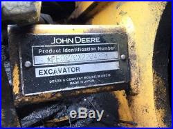 2002 John Deere 27C Mini Excavator