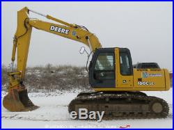 2003 John Deere 160C LC Hydraulic Excavator NPK Hyd Q/C A/C Cab bidadoo