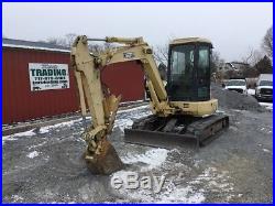 2004 John Deere 50C Mini Excavator with Cab & Hydraulic Thumb