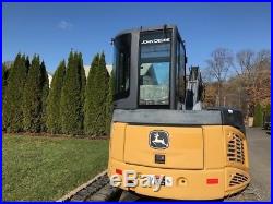 2009 John Deere 50D Rubber Track Midi-Excavator Cab AC Diesel Crawler Excavator