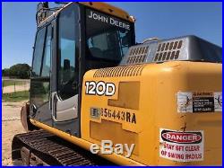 2011 John Deere 120D Crawler Excavator