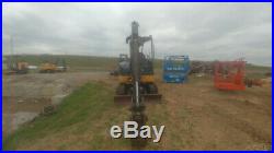 2012 John Deere 27D Mini Ex Trackhoe Excavator 2185Hrs 26Hp 6300Lbs Used