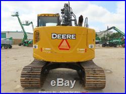 2013 John Deere 135G Hydraulic Excavator A/C Cab Aux Hyd Trackhoe Diesel bidadoo