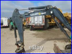2013 John Deere 35D Mini Excavator Rubber Tracks Q/C Aux Hyd Dozer Blade bidadoo