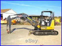 2013 John Deere 50G Mini Excavator Rubber Tracks Backhoe Tractor bidadoo