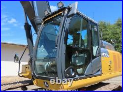 2016 John Deere 300G LC Hydraulic Excavator Cab A/C Aux Hyd Thumb Q/C bidadoo