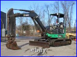 2016 John Deere 50G Mini Excavator Rubber Tracks Backhoe Diesel Aux Hyd bidadoo
