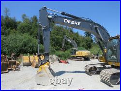 2019 John Deere 210G Hydraulic Excavator A/C Cab Hyd Q/C Aux Hyd US EPA bidadoo