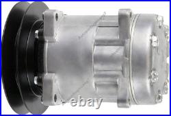 24V 158mm SD7H15 A/C Compressor 5095782 For John Deere Excavator Logger 2154D
