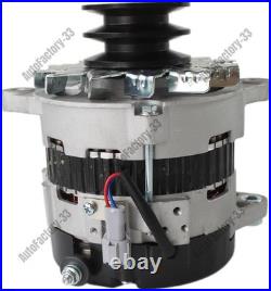 24V 50A Alternator 8980890630 8980890631 for Isuzu 4LE1 John Deere Excavator75D
