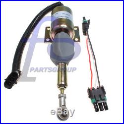 24V Fuel Injection Pump ShutOff Solenoid RE516083 For John Deere 200LC Excavator