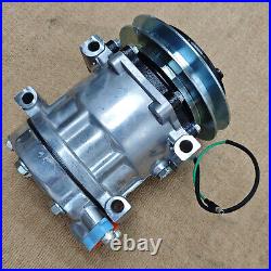 24V SD7H13 A/C Compressor for 4674027 John Deere Excavator 60D 60G