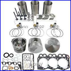 3TN66-UJ 3TN66L 3TN66E Overhaul Rebuild Kit For Yanmar John Deere 240 332 415