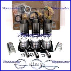 3TN78 Rebuild Kit For YANMAR John Deere JD25 Excavator YB251 YB221 YB231 Tractor 3TN78 Rebuild Kit For YANMAR John Deere JD25 Excavator YB251 YB221 YB231 Tractor