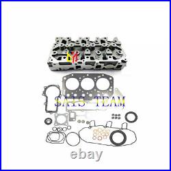 3TNV76 Cylinder head Assy Engine Gasket For Yanmar Compact Excavator John Deere