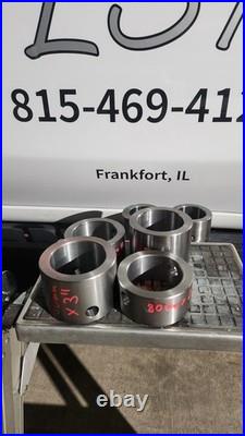 4 New Excavator 80mm Pin Boss Bushing Collar CAT Kobelco John Deere Komatsu Case