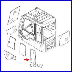 4602567 LH Rear Side Windowpane Glass Fits John Deere Excavator 120C 800C