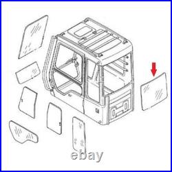 4651656 Rear Windowpane Glass Fits John Deere Excavator Models 120D 160DLC 200DL