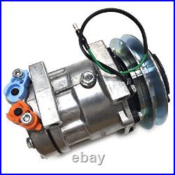 4674027 24V SD7H13 A/C Compressor for John Deere Excavator 60D 60G