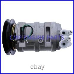 4710206 A/C Compressor for John Deere JD 135D 190GW 160D 240DLC 350DLC Excavator