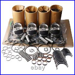 4TN78 4TN78T Overhaul Rebuild Kit for Yanmar Engine John Deere JD50 50 Excavator