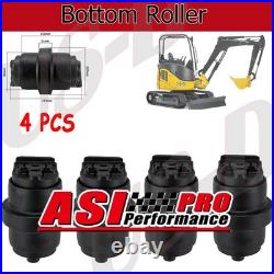 4pcs Track Bottom Roller For John Deere 27D Excavator Undercarriage Heavy Duty