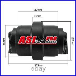 4pcs Track Bottom Roller For John Deere 27D Excavator Undercarriage Heavy Duty