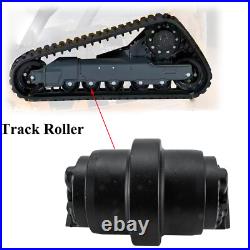 4pcs Track Bottom Roller For John Deere 27D Excavator Undercarriage Heavy Duty