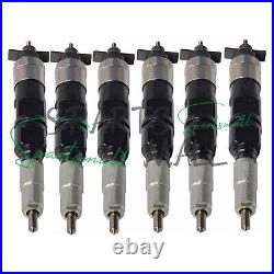 6PCS DZ100218 Fuel injector for John Deere 6068 Engine 210G Excavator