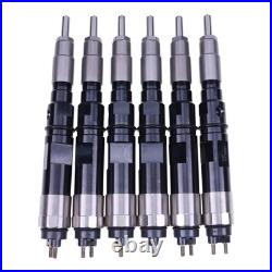 6X Fuel Injector RE518725 095000-5160 for John Deere 330CLC 370C Excavator