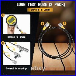 70MPA 10000PSI Digital Pressure Gauge Test Kit for Case, John Deere, Excavator