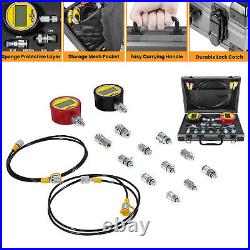 70MPA/10000PSI Digital Pressure Gauge Test Kit for Case, John Deere, Excavator