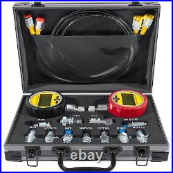 70MPA/10000PSI Digital Pressure Gauge Test Kit for Case, John Deere, Excavator