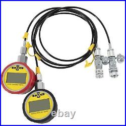 70MPA 10000PSI Digital Pressure Gauge Test Kit for Case, John Deere, Excavator