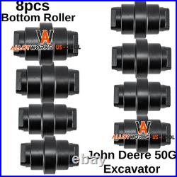 8 of Track Roller Bottom Roller Fit John Deere 50D 50G Excavator Undercarriage