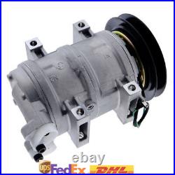 A/C Compressor 4456130 for John Deere Excavator 135C 200CLC 210 225CLC 75C 80C