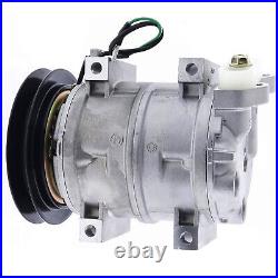 A/C Compressor For John Deere Excavator 200DLC 220DW 225DLC 230GW 240DLC 270DLC