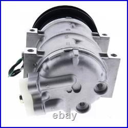 A/C Compressor For John Deere Excavator 200DLC 220DW 225DLC 230GW 240DLC 270DLC