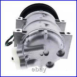 A/C Compressor For John Deere Excavator 200DLC 220DW 225DLC 230GW 240DLC 270DLC