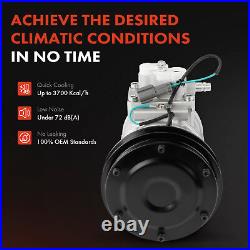 A/C Compressor with Clutch for John Deere Excavator with 151 mm Pulley 24A 4333459