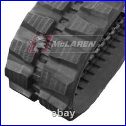 A pair of John Deere 27 D 300x52.5x80 Rubber Tracks Maximizer Plus Heavy Duty