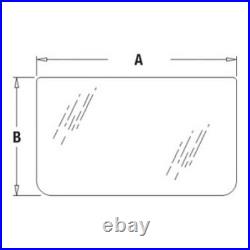 AT154431 Front Lower Windshield Cab Glass Fits John Deere Excavator E Series