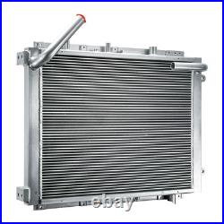 Aluminum Hydraulic Oil Cooler For John Deere 790ELC Excavator Pro 4286106 ALLOY